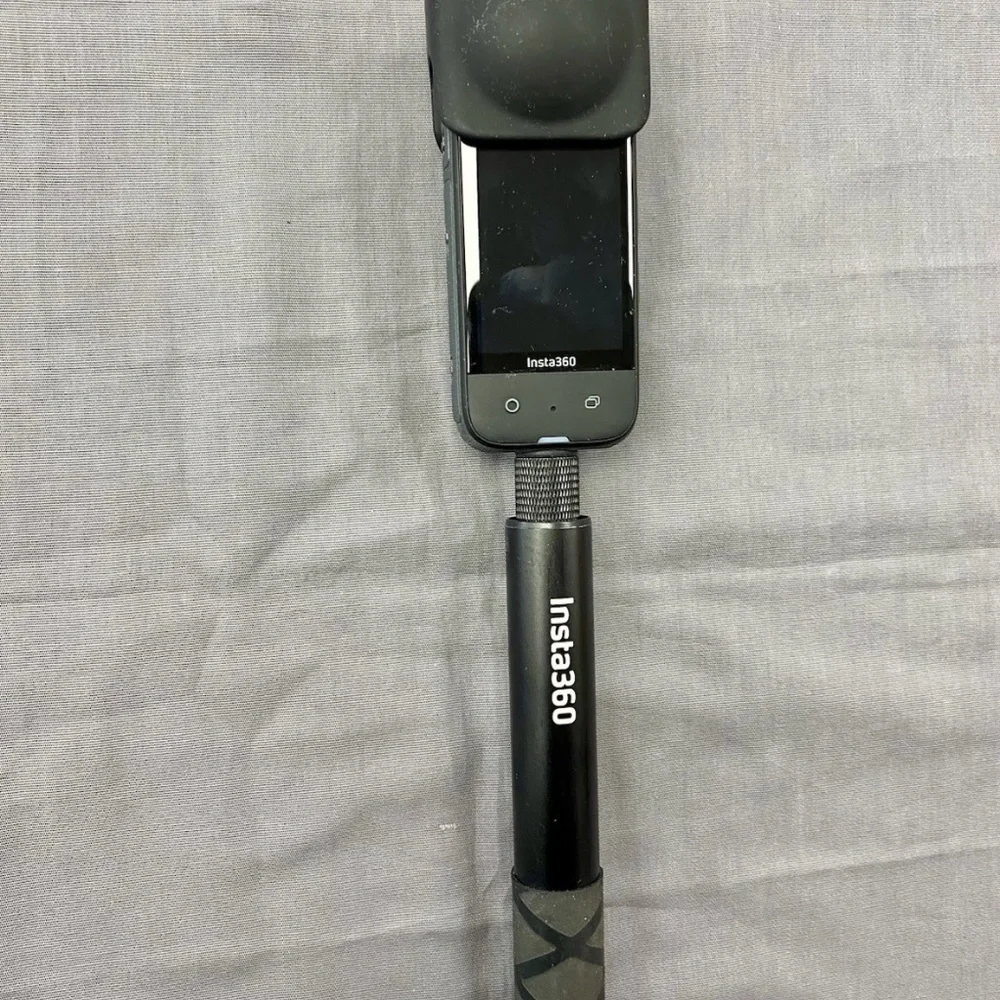 Insta360 X3 360 Action Camera w/ Battery, 256GB SD Card, Case & 3ft Selfie Stick